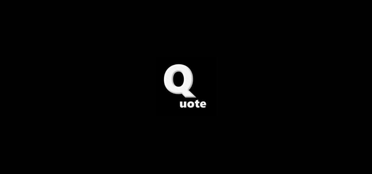 Quote